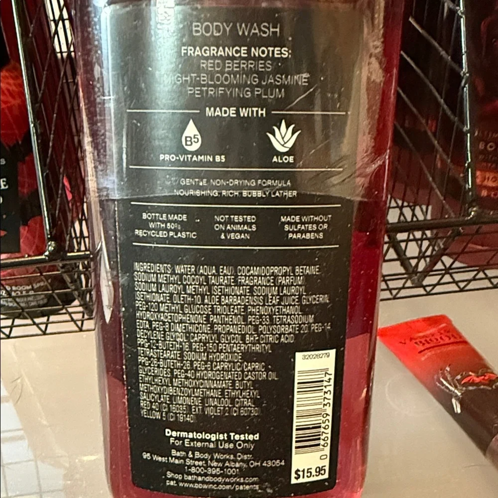 10 pieces- Bath & Body Works Vampire Blood Collection.